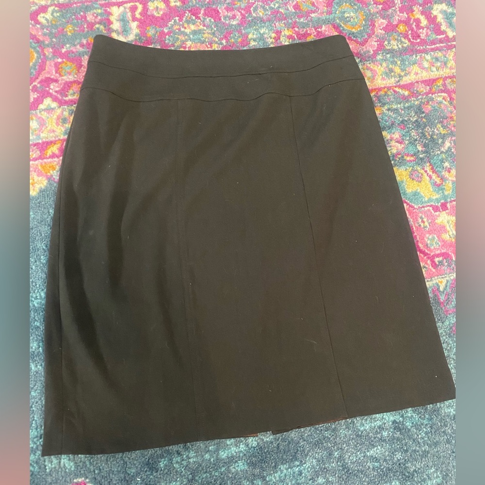 Anne Klein black pencil skirt size 14 - Picture 2 of 4